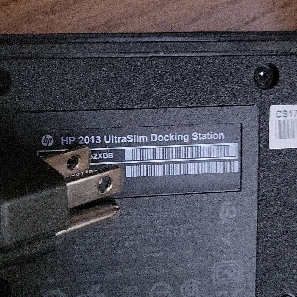 HP Laptop Docking station